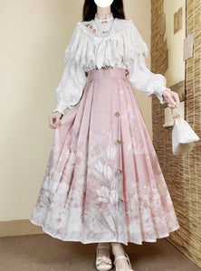 New Trendy Qi Lolita Cape, Blouse and Skirt Set