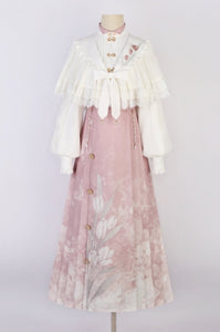 New Trendy Qi Lolita Cape, Blouse and Skirt Set