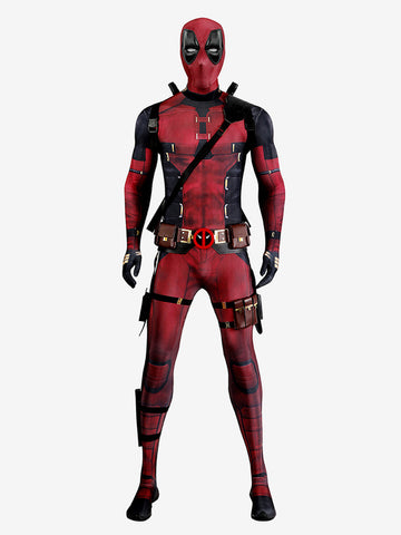 Deadpool 3 Wade Cosplay Costumes with Accessories