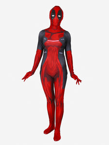 Female Deadpool Cosplay Suit