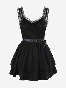 Gothic Lolita Dresses Lace Ruffles Black Romance Gothic Lolita