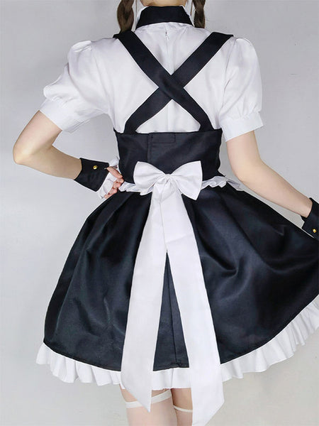 Gothic Lolita Dresses Ruffles Black