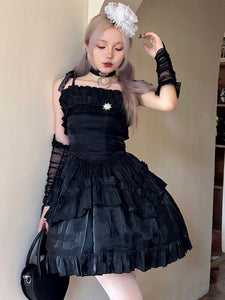 Gothic Lolita Dresses Ruffles Pink