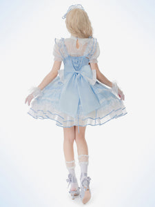 JSK Sweet Lolita Dress Sleeveless Sweet Hime Lolita Wedding Dress