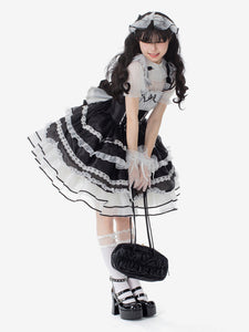 JSK Sweet Lolita Dress Sleeveless Sweet Hime Lolita Wedding Dress