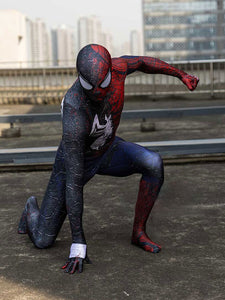 Marvel Comics Cosplay Spider Man Half-Symbiote Cosplay Costumes