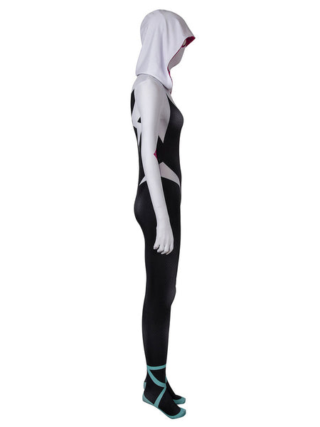 Marvel Comics Spider Man Into The Spider Verse Gwen Stacy Catsuits Marvel Comics Cosplay Costume