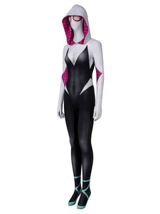 Marvel Comics Spider Man Into The Spider Verse Gwen Stacy Catsuits Marvel Comics Cosplay Costume