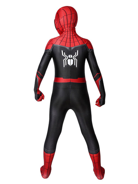 Marvel Comics Spider Man: Far From Home Cosplay Peter Parker Kid Lycra Spandex Cosplay Jumpsuit