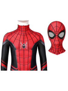 Marvel Comics Spider Man: Far From Home Cosplay Peter Parker Kid Lycra Spandex Cosplay Jumpsuit