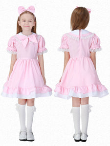 Parent-child Black Lolita OP Dress Lace Lolita One Piece Dresses