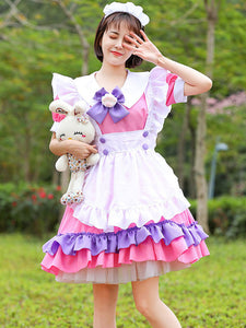 Pink Lolita OP Dress Ruffles Lolita One Piece Dresses