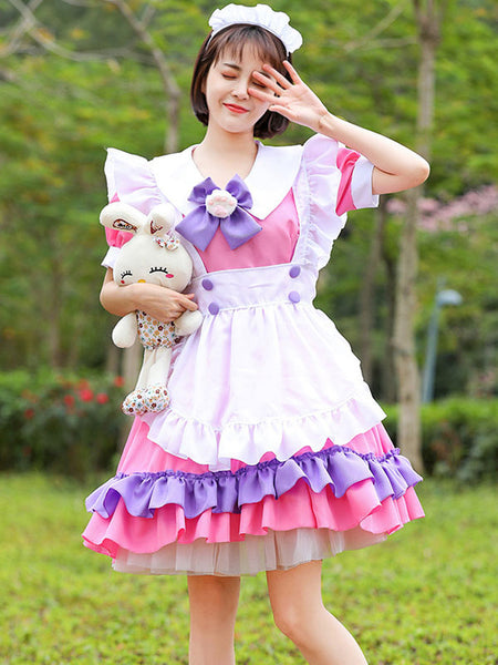 Pink Lolita OP Dress Ruffles Lolita One Piece Dresses