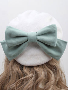 ROCOCO Style Lolita Hat Light Sky Blue Bows Accessory Lolita Accessories