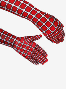 Red Jumpsuit Lycra Spandex Catsuits Zentai Spiderman Kids Cosplay Costumes