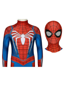 Spider-Man Kids Cosplay Jumpsuit Marvel 2018 PS4 Game Cosplay Costume