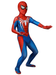 Spider-Man Kids Cosplay Jumpsuit Marvel 2018 PS4 Game Cosplay Costume