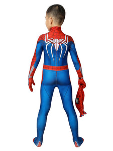 Spider-Man Kids Cosplay Jumpsuit Marvel 2018 PS4 Game Cosplay Costume