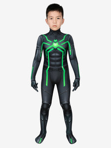 Spider-Man Stealth Suit Cosplay Costume Lycra Spandex Catsuits PS4 Game Marvel Kids Jumpsuits