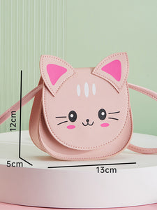 Sweet Lolita Bag Red PU Leather Cat PU Leather Cross-body Bag Lolita Accessories