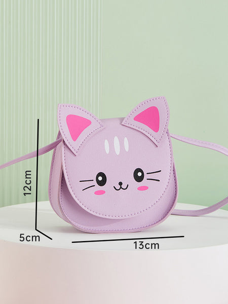 Sweet Lolita Bag Red PU Leather Cat PU Leather Cross-body Bag Lolita Accessories