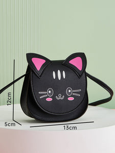 Sweet Lolita Bag Red PU Leather Cat PU Leather Cross-body Bag Lolita Accessories