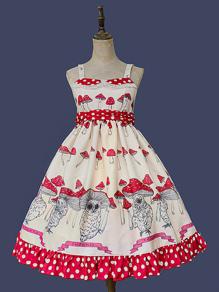 Sweet Lolita Dress Polyester Bows Bowknot Sweet Lolita Dress