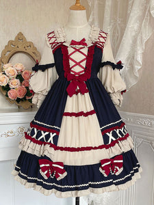 Sweet Lolita Dress Polyester Long Sleeves Dress Lolita Dress