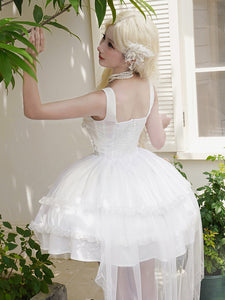 Sweet Lolita Dress Polyester Sleeveless Jumper Sweet Lolita Dress