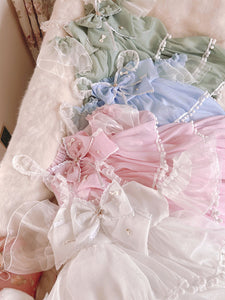 Sweet Lolita Dress Polyester Sleeveless Sweet Jumper Lolita Dress