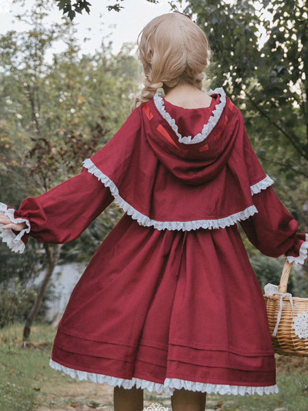 Sweet Lolita Dress Polyester Sleeveless Sweet Jumper Skirt Lolita Dress