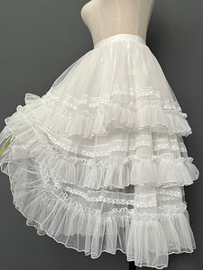 Sweet Lolita SK White Tiered Ruffles Lolita Skirts