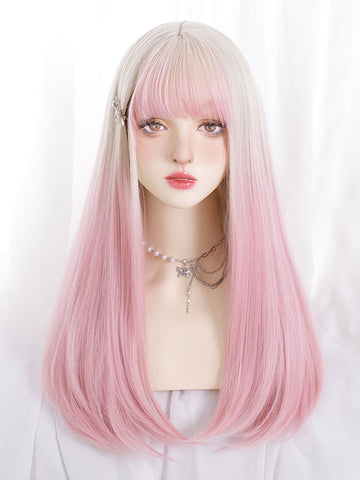 Sweet Lolita Wig Long Heat-resistant Fiber As Image Lolita Accessories