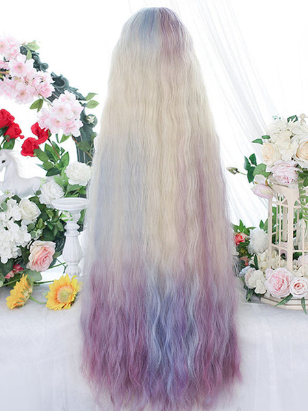 Sweet Lolita Wigs Long Heat-resistant Fiber Lilac Lolita Accessories