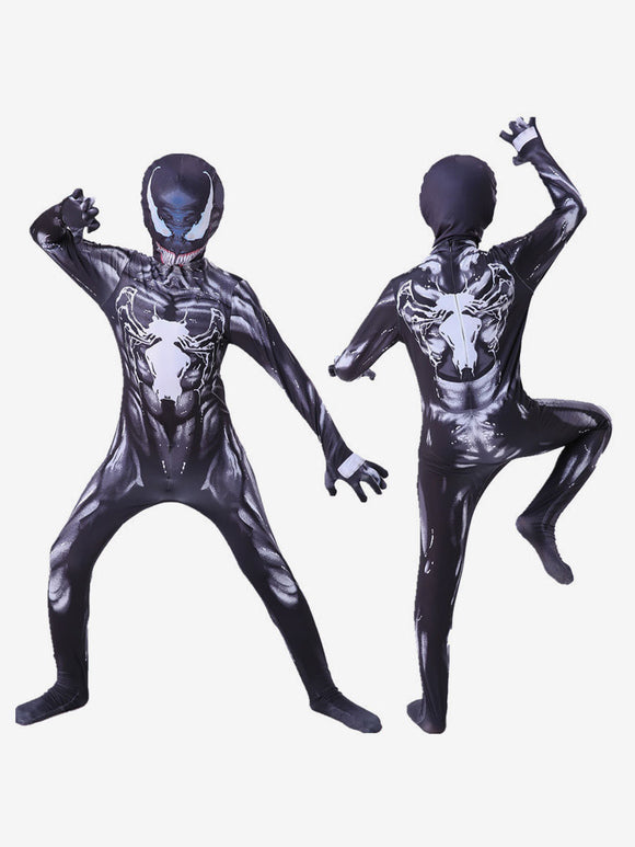 The Amazing Spider Man Venom and Carnage Kid Cosplay Suit