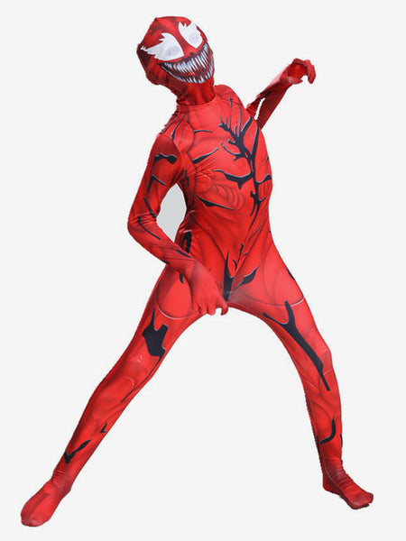 The Amazing Spider Man Venom and Carnage Kid Cosplay Suit