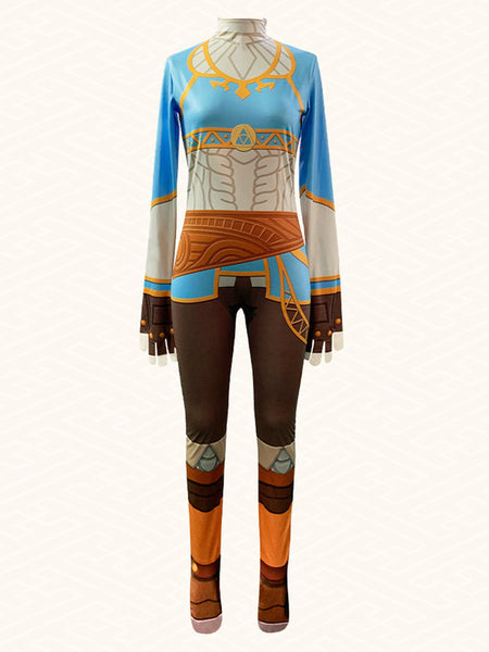 The Legend Of Zelda Breath of the Wild Princess Zelda Cosplay Costumes