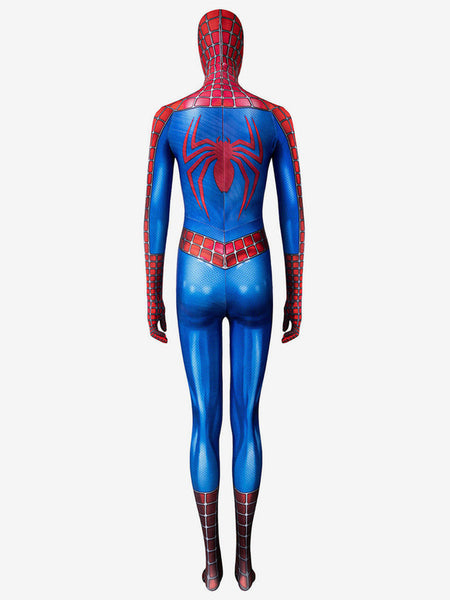 Women Spiderman Costumes Ture Red Superheros Lycra Spandex Jumpsuit Catsuits Zentai