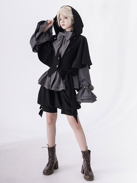 【Pre-sell】 Gothic Lolita Ouji Fashion Shorts