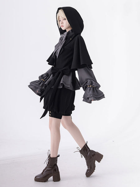 【Pre-sell】 Gothic Lolita Ouji Fashion Shorts